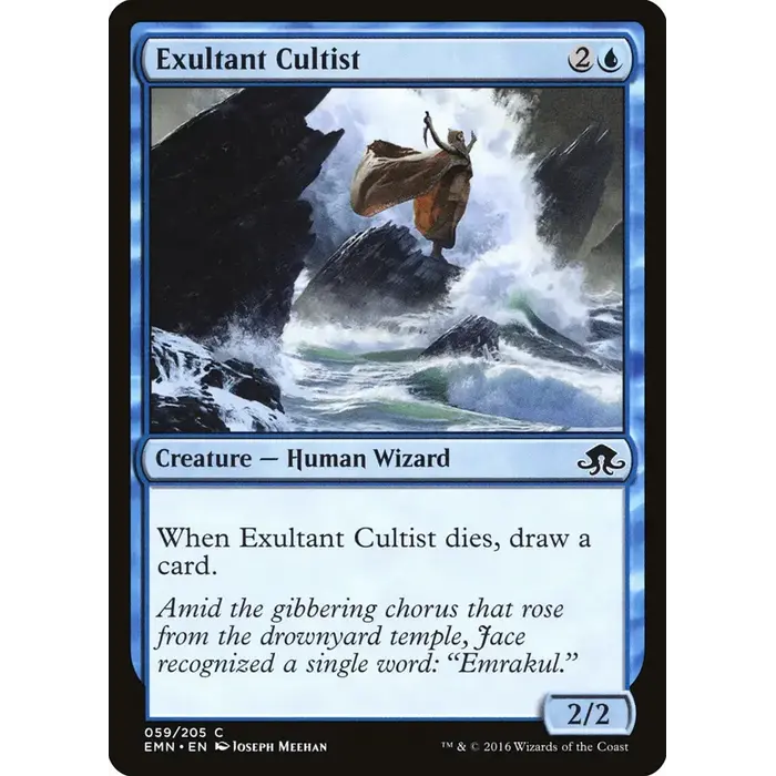 Magic: The Gathering Exultant Cultist (059) Near Mint