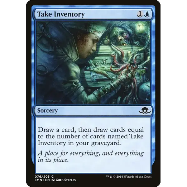 Magic: The Gathering Take Inventory (076) Near Mint
