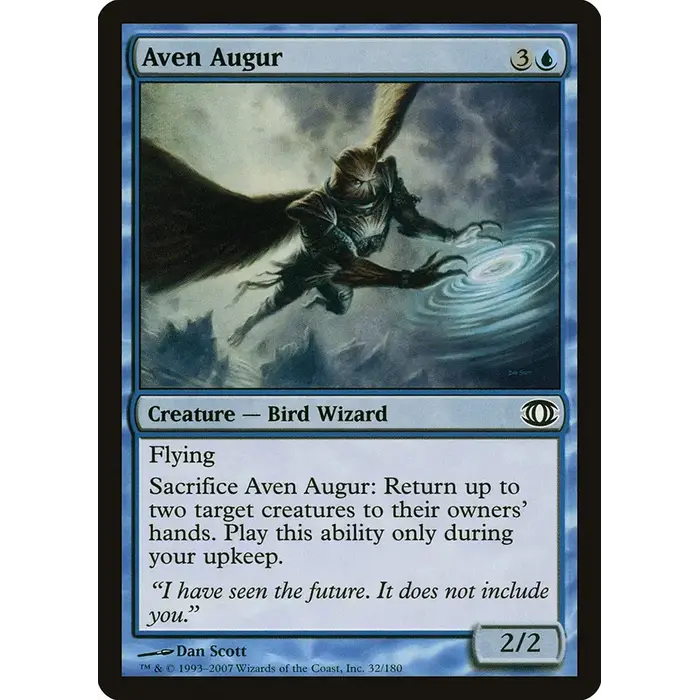 Magic: The Gathering Aven Augur (032) Near Mint