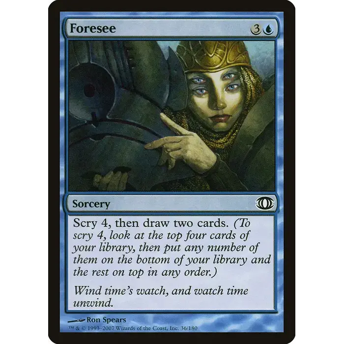 Magic: The Gathering Foresee (036) Near Mint