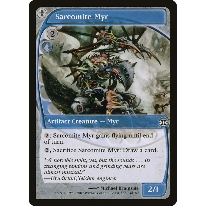 Magic: The Gathering Sarcomite Myr (056) Near Mint