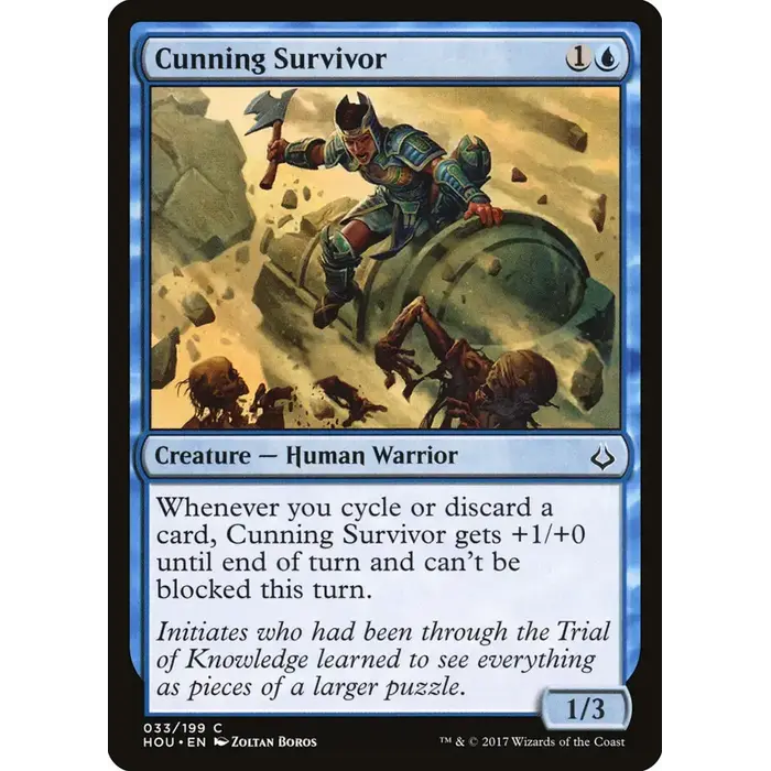 Magic: The Gathering Cunning Survivor (033) Near Mint