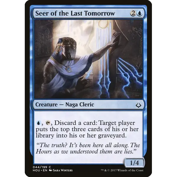 Magic: The Gathering Seer of the Last Tomorrow (044) Near Mint