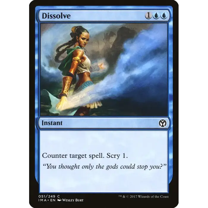Magic: The Gathering Dissolve (051) Near Mint