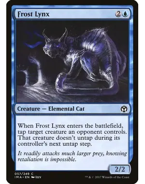 Magic: The Gathering Frost Lynx (057) Near Mint