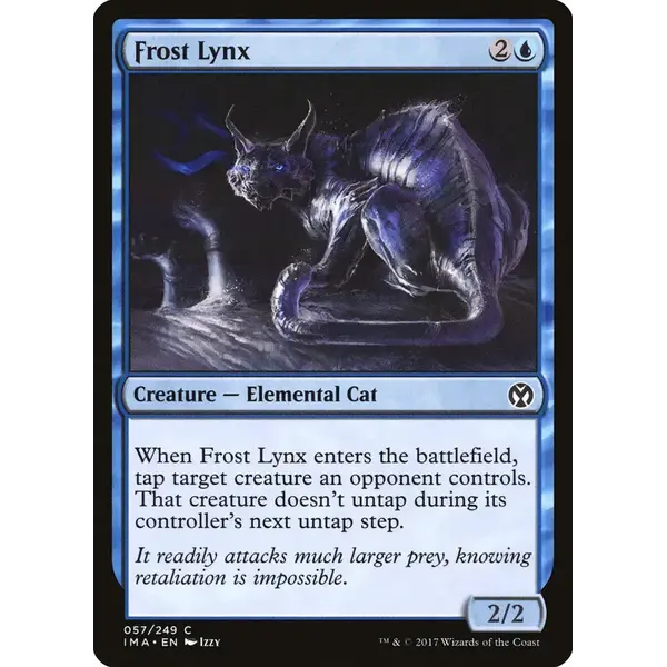 Magic: The Gathering Frost Lynx (057) Near Mint