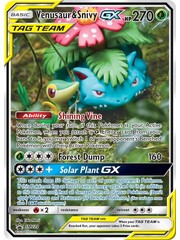 Pokemon Venusaur & Snivy GX (SM229) Near Mint Holofoil