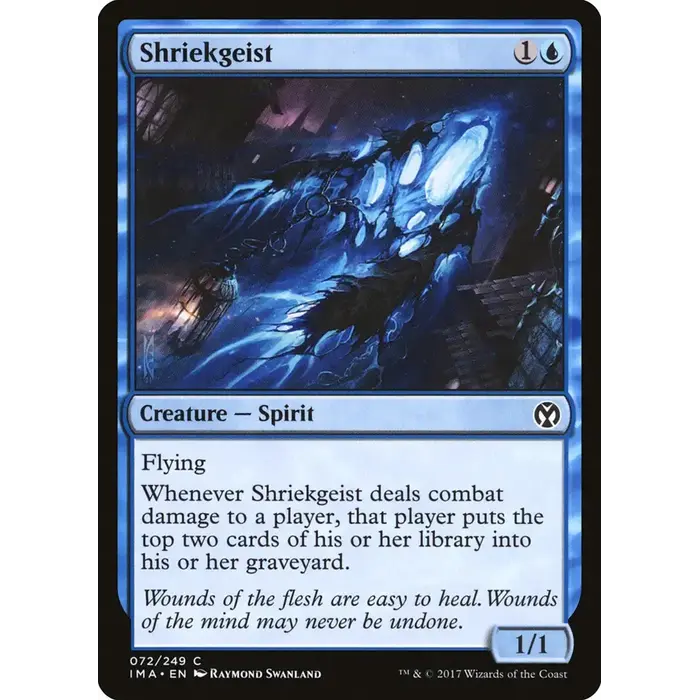 Magic: The Gathering Shriekgeist (072) Near Mint