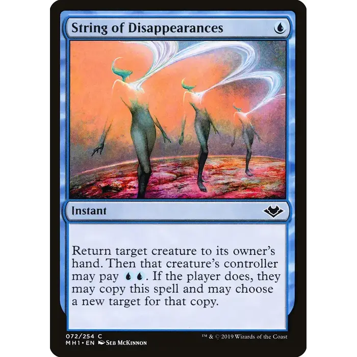 Magic: The Gathering String of Disappearances (072) Near Mint