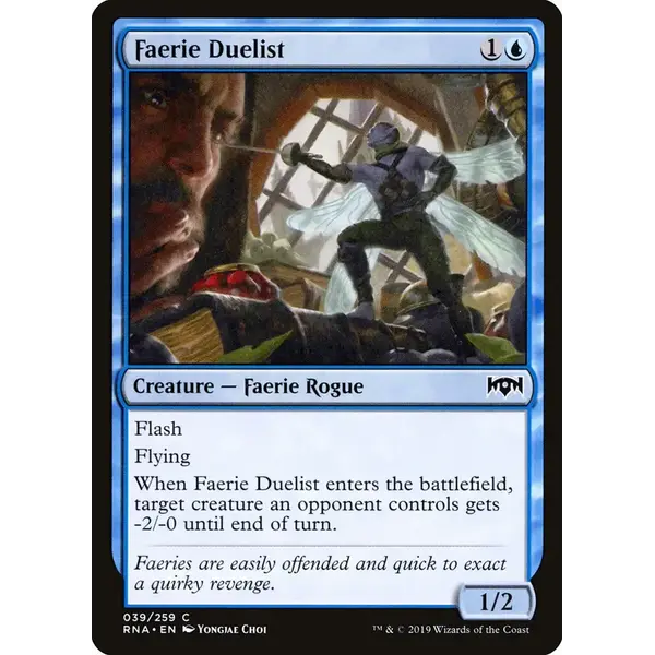 Magic: The Gathering Faerie Duelist (039) Near Mint