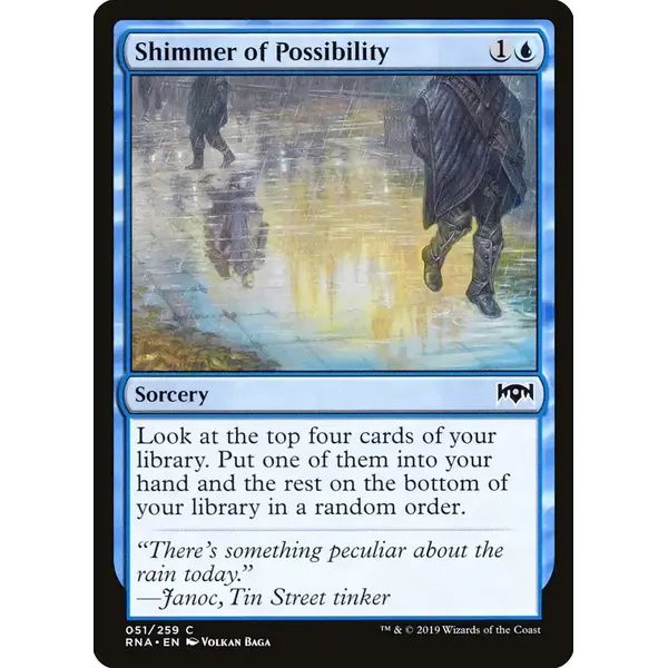 Magic: The Gathering Shimmer of Possibility (051) Near Mint