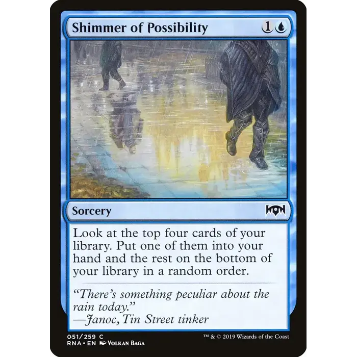 Magic: The Gathering Shimmer of Possibility (051) Near Mint