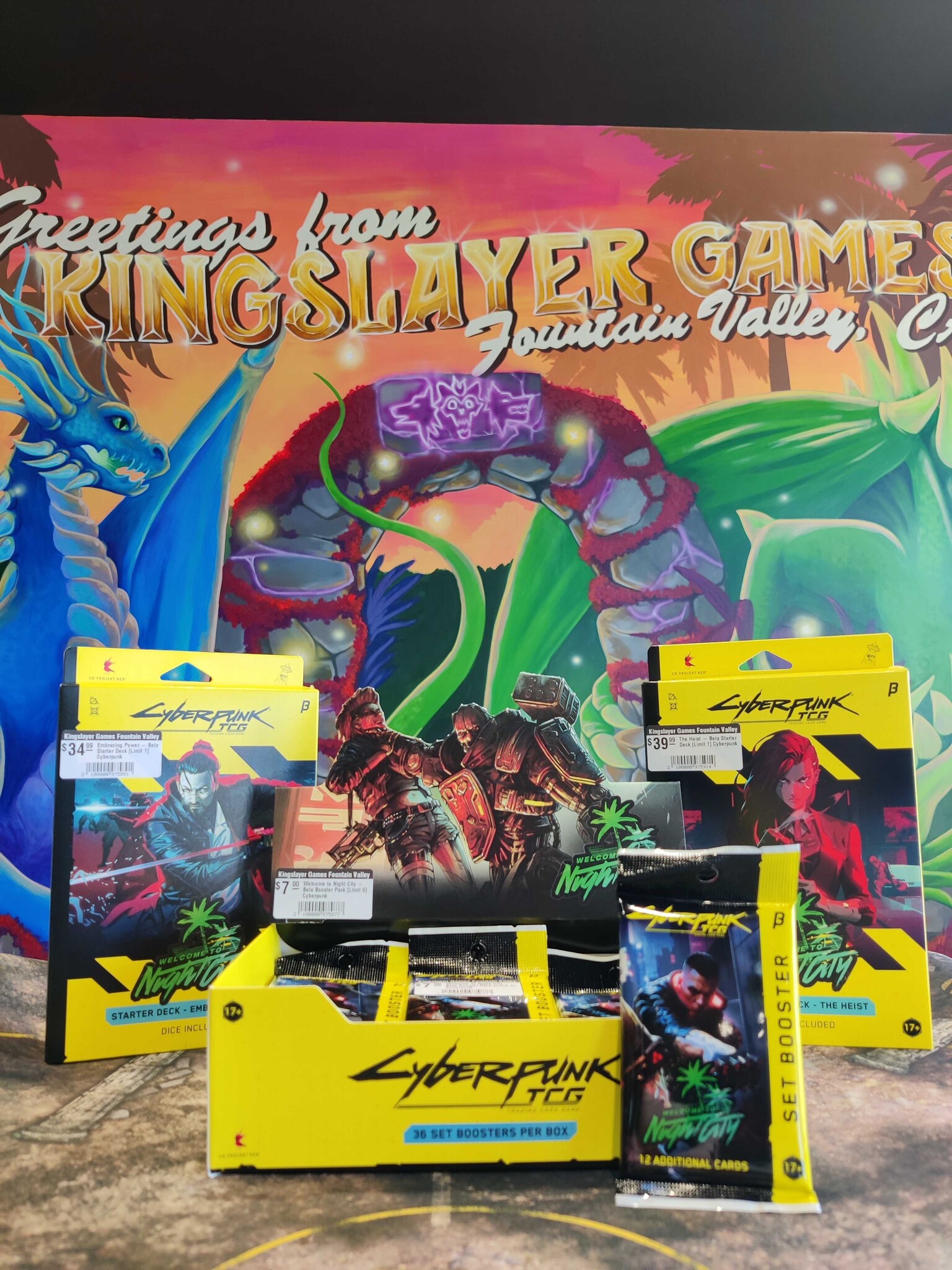 September 10, 2026 in-store release at Kingslayer Games