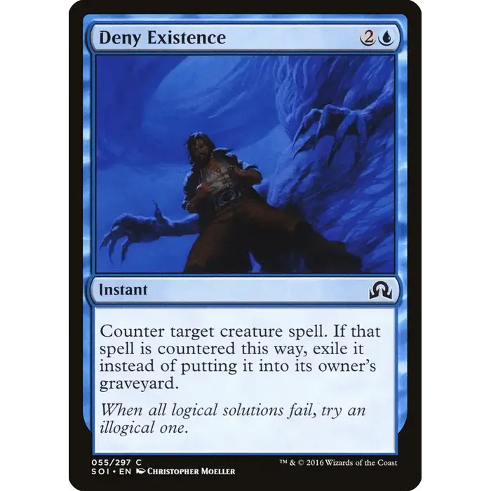 Magic: The Gathering Deny Existence (055) Near Mint