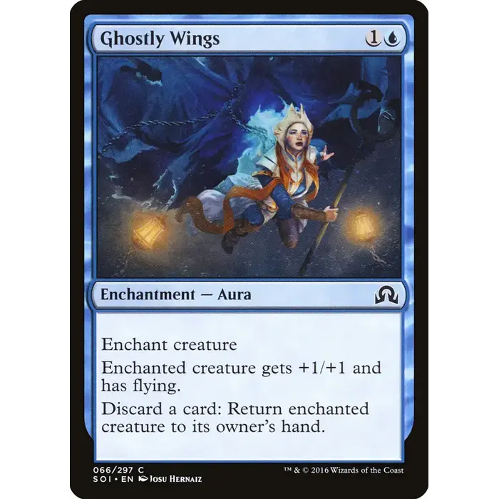 Magic: The Gathering Ghostly Wings (066) Near Mint