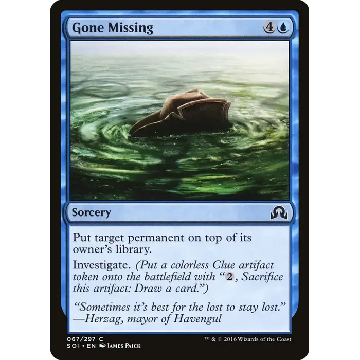 Magic: The Gathering Gone Missing (067) Near Mint