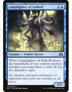 Magic: The Gathering Lamplighter of Selhoff (072) Near Mint