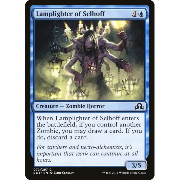 Magic: The Gathering Lamplighter of Selhoff (072) Near Mint