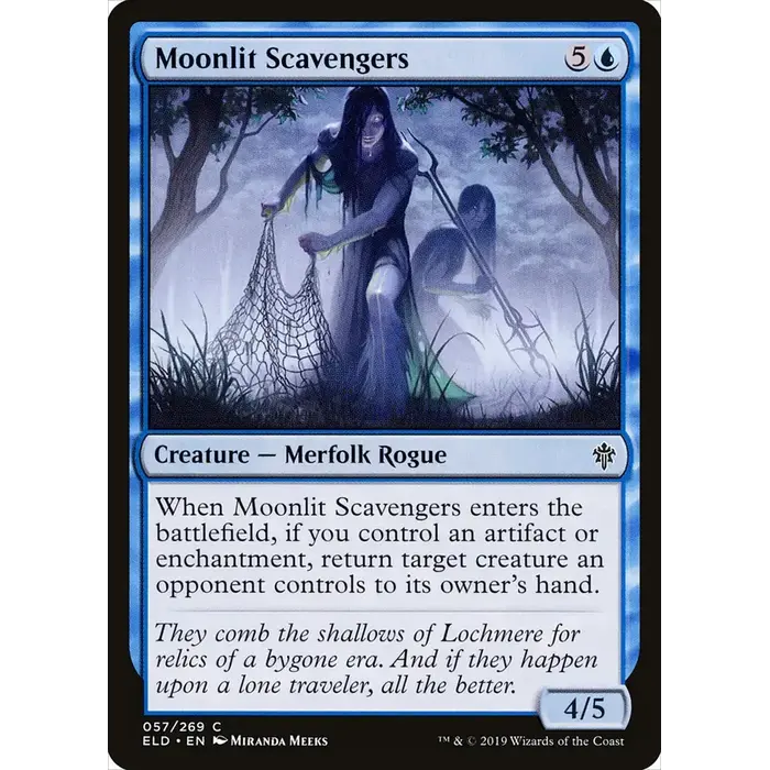 Magic: The Gathering Moonlit Scavengers (057) Near Mint