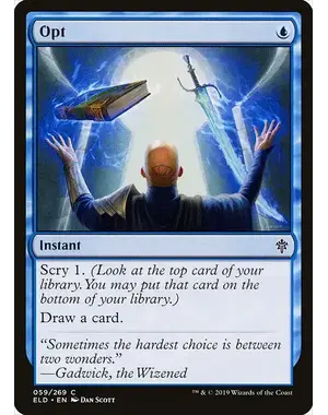 Magic: The Gathering Opt (059) Near Mint