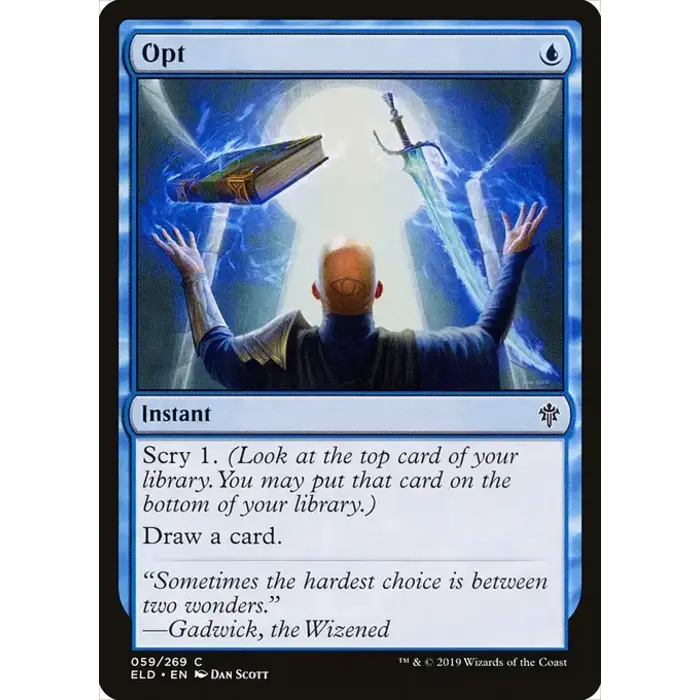 Magic: The Gathering Opt (059) Near Mint