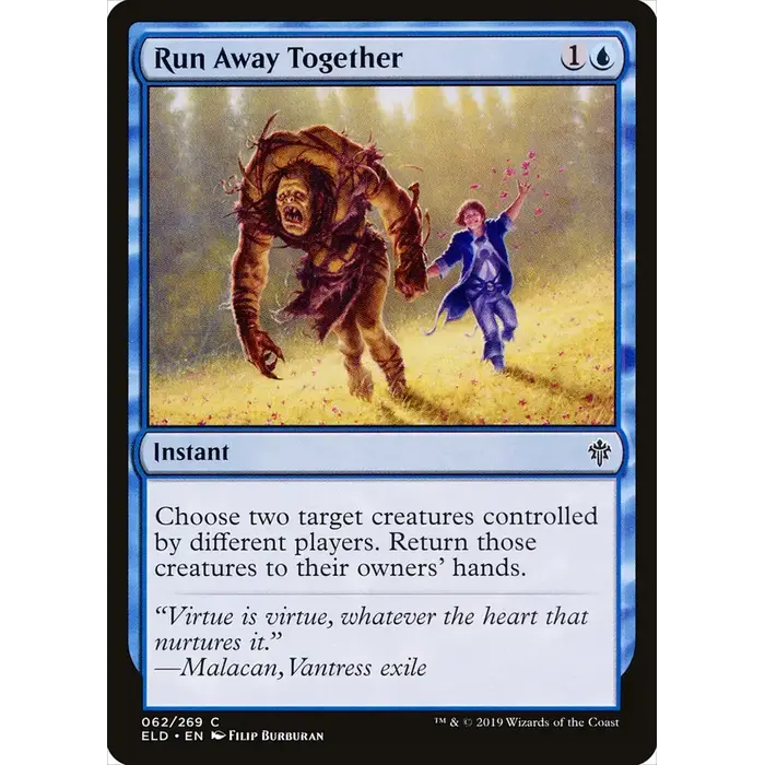 Magic: The Gathering Run Away Together (062) Near Mint