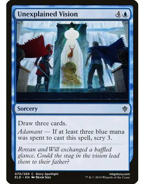 Magic: The Gathering Unexplained Vision (070) Near Mint