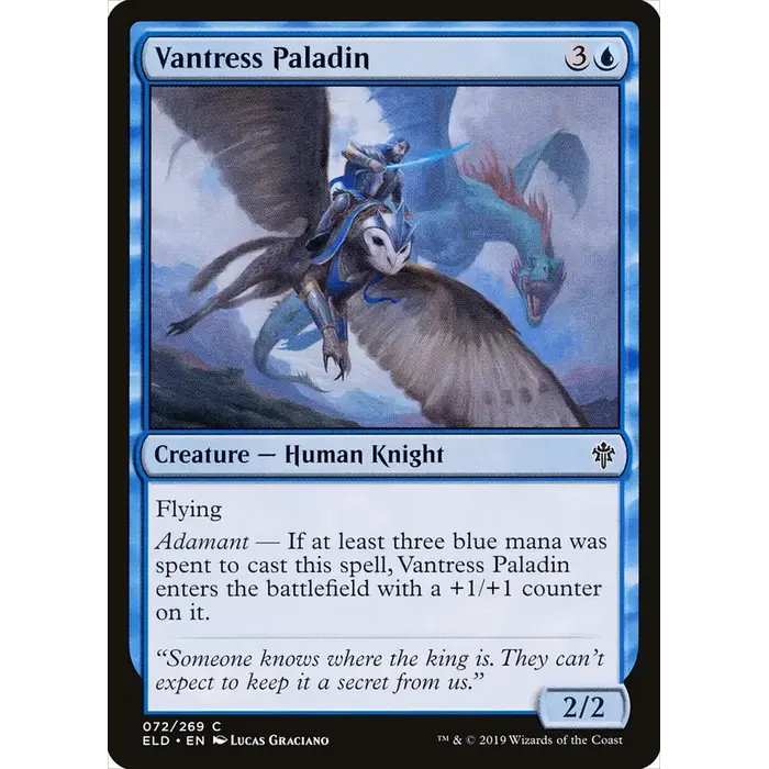 Magic: The Gathering Vantress Paladin (072) Near Mint