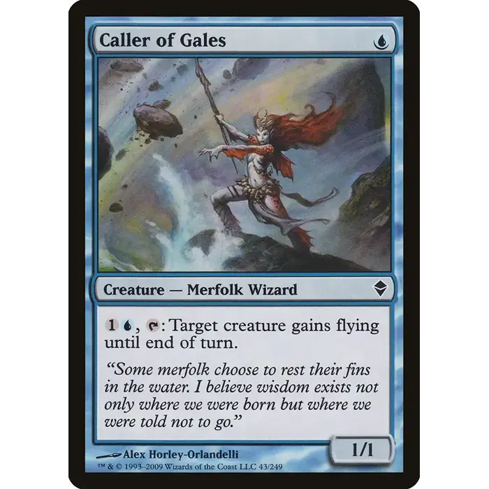 Magic: The Gathering Caller of Gales (043) Near Mint