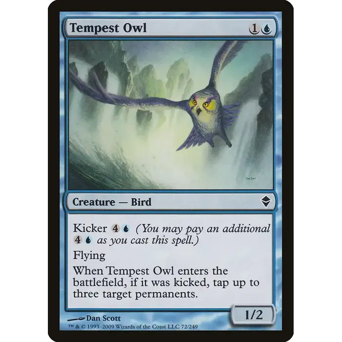 Magic: The Gathering Tempest Owl (072) Near Mint