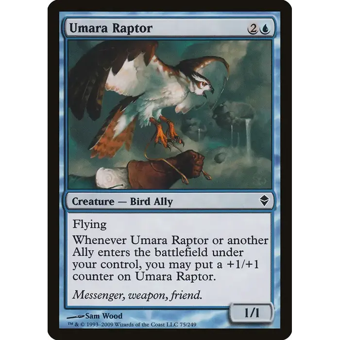 Magic: The Gathering Umara Raptor (075) Near Mint