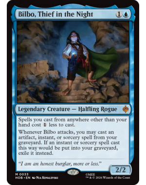 Magic: The Gathering Bilbo, Thief in the Night (033) Near Mint Foil