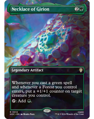 Magic: The Gathering Necklace of Girion (Borderless) (012) Near Mint