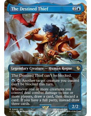 Magic: The Gathering The Destined Thief (Borderless) (446) Near Mint Foil
