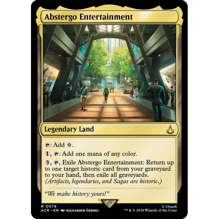 Magic: The Gathering Abstergo Entertainment (079) Lightly Played Foil