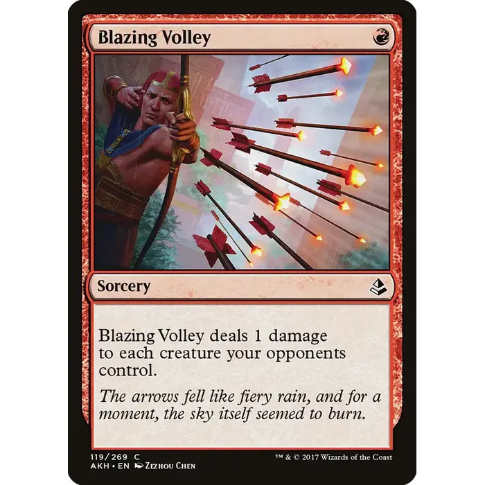 Magic: The Gathering Blazing Volley (119) Near Mint