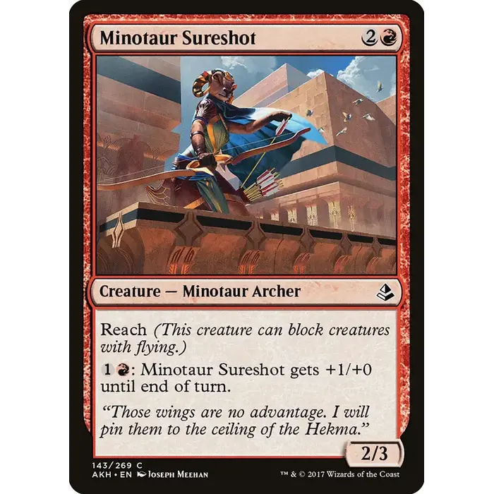 Magic: The Gathering Minotaur Sureshot (143) Near Mint