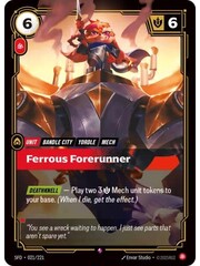 UVS Games Ferrous Forerunner (021) Near Mint Foil