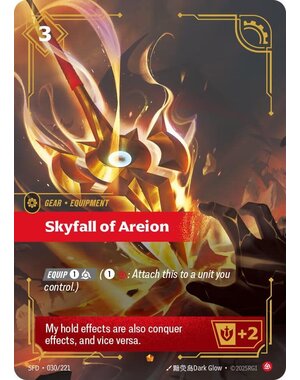 UVS Games Skyfall of Areion (030) Near Mint Foil