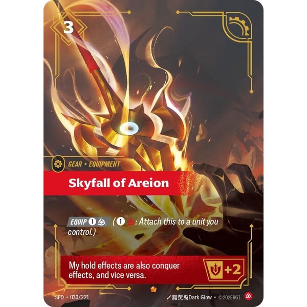 UVS Games Skyfall of Areion (030) Near Mint Foil