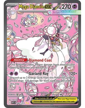 Pokemon Mega Diancie ex (282) Near Mint Holofoil