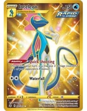 Pokemon Inteleon (Secret) (227) Lightly Played Holofoil