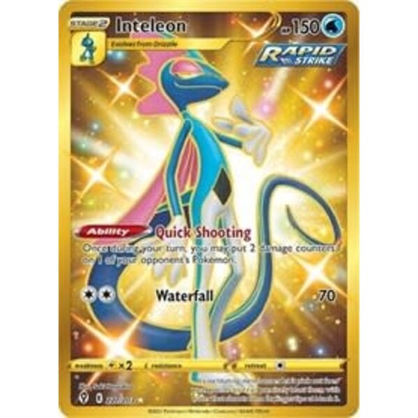 Pokemon Inteleon (Secret) (227) Lightly Played Holofoil
