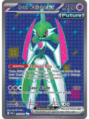 Pokemon Iron Valiant ex (225) Lightly Played Holofoil