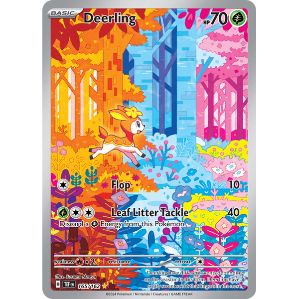 Pokemon Deerling (165) Lightly Played Holofoil
