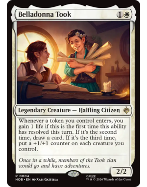 Magic: The Gathering Belladonna Took (004) Lightly Played Foil