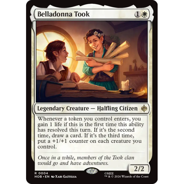Magic: The Gathering Belladonna Took (004) Lightly Played Foil