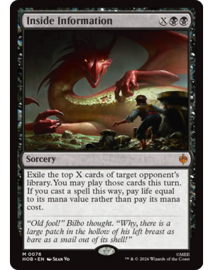 Magic: The Gathering Inside Information (0076) (Lightly Played) Foil