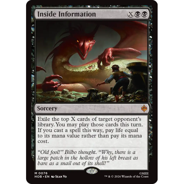 Magic: The Gathering Inside Information (0076) (Lightly Played) Foil