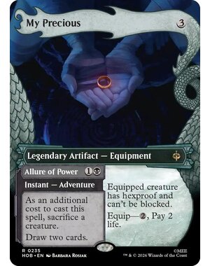 Magic: The Gathering My Precious (Showcase) (235) Lightly Played Foil